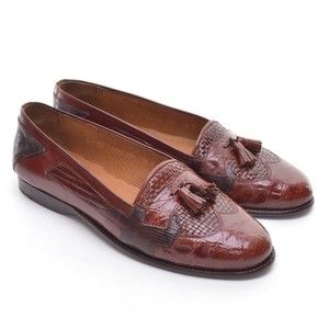 Men Romano Martegani Spring Exotic Tassel Loafer 9.5 D